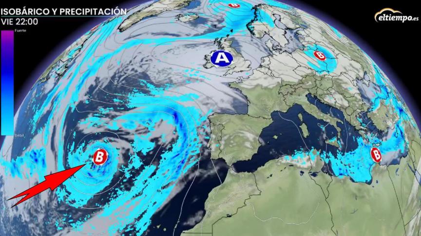 Llega La Borrasca Profunda Hipólito: Aemet Avisa Por Un Gran Cambio De ...