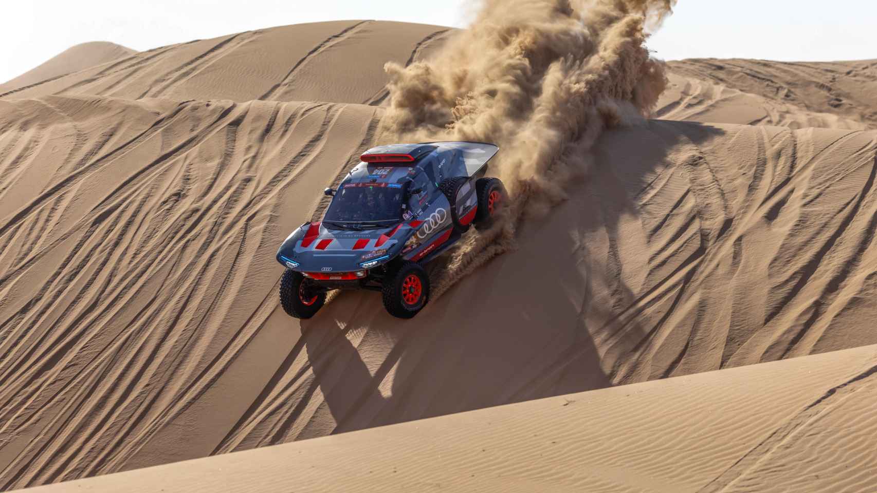 Carlos Sainz, en el Rally Dakar