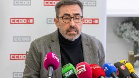 Paco de la Rosa, secretario general de CCOO en Castilla-La Mancha.
