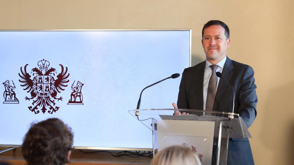 Carlos Velázquez, alcalde de Toledo. Foto. Ayuntamiento.