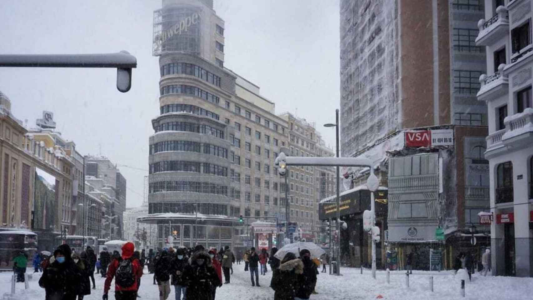 Una nueva ola de frío azota Madrid: la Aemet declara alerta