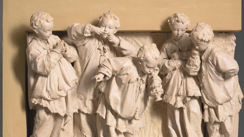 El cartel de Ángel Sarmiento.