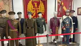 Algunas de las piezas expuestas en el Museo de Historia Militar.
