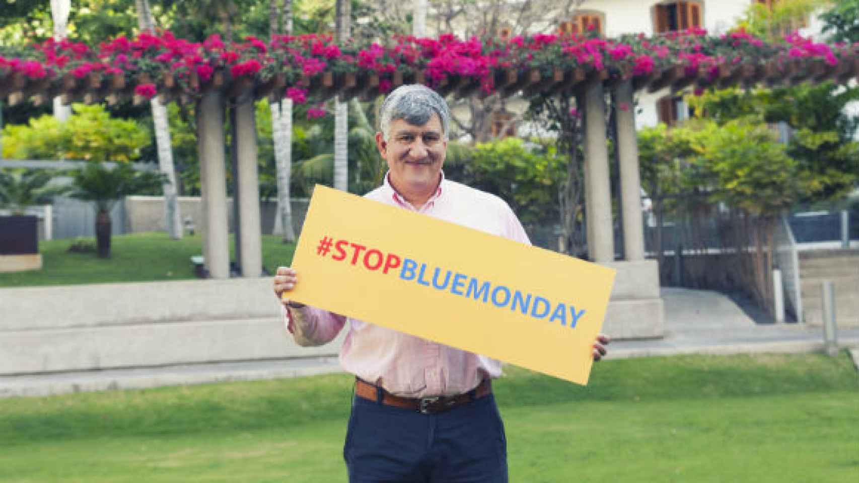 El anuncio de #stopbluemonday por Cliff Arnall.