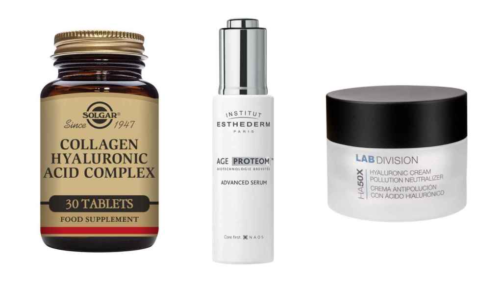 Productos para la piel de Solgar, Institut Esthederm y Bruno Vassari.