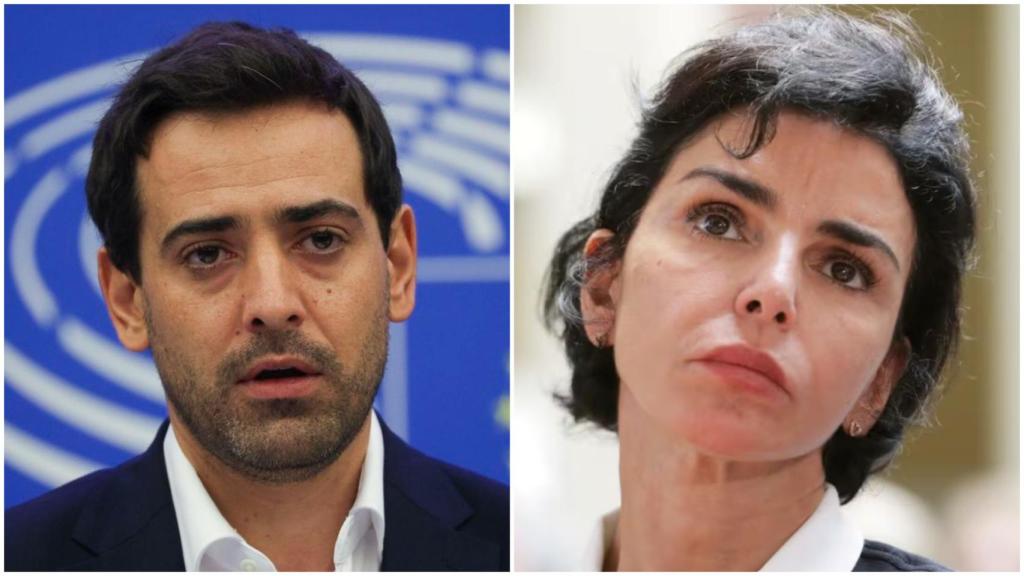 Stéphane Séjourné y Rachida Dati.