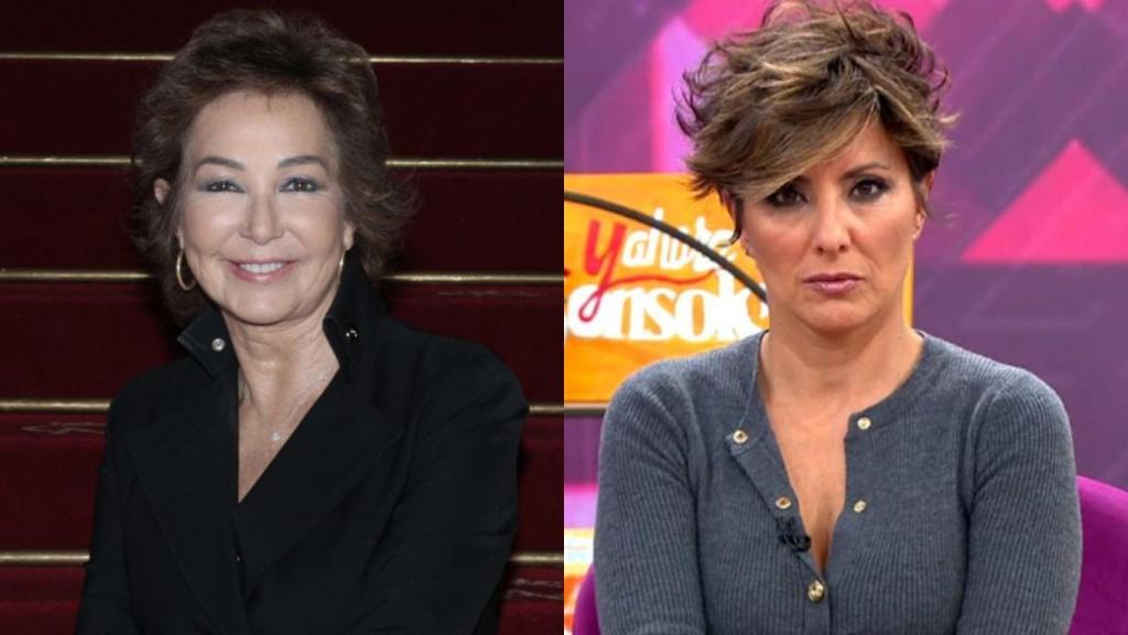 Ana Rosa Quintana posando en el Nueva Economía Fórum y Sonsoles Ónega en 'Y ahora, Sonsoles'.