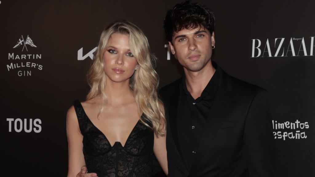 Daniel Illescas y Katia Gutiérrez en un evento.