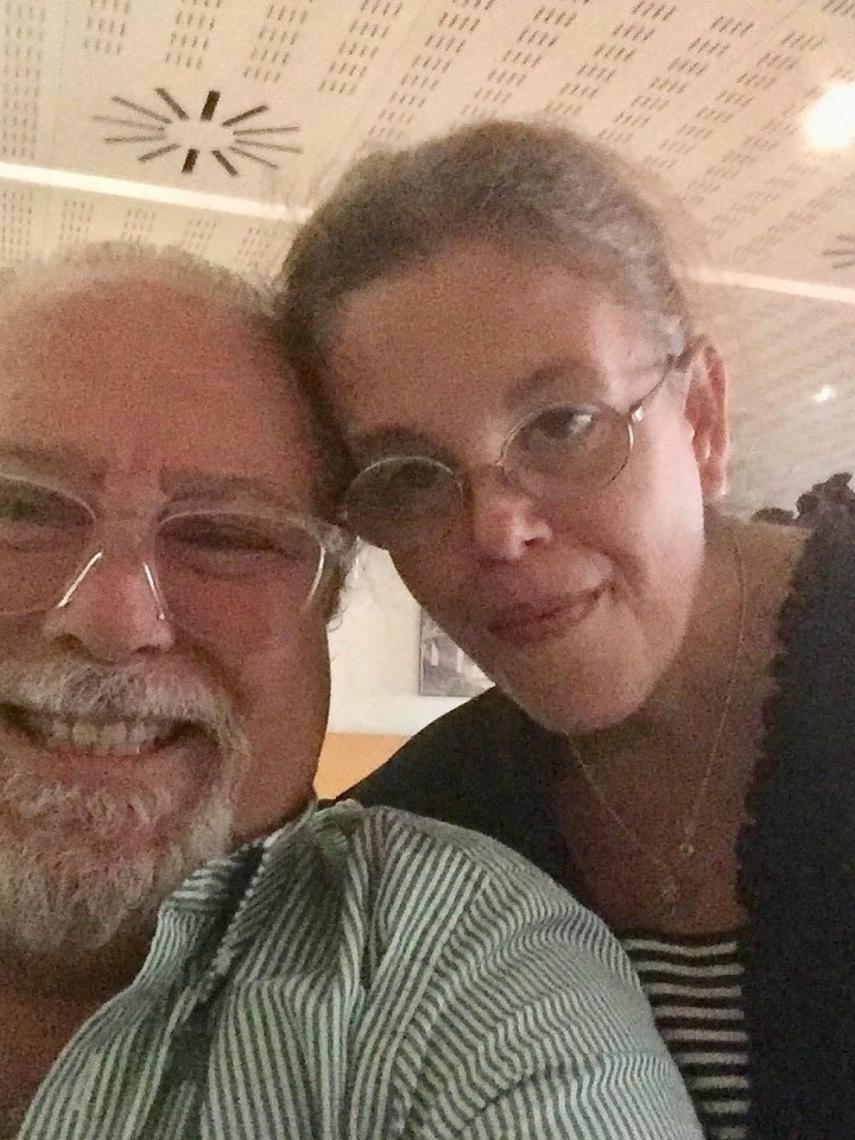 Francisco Arévalo y su hija Nuria en una imagen de sus redes sociales.