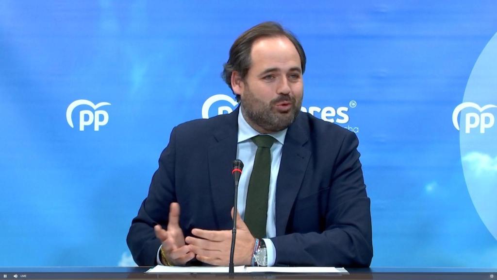 Paco Núñez este viernes en rueda de prensa.