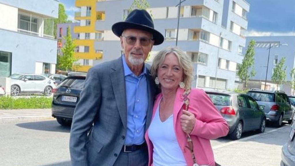 Franz Beckenbauer y su última mujer, Heidi Beckenbauer.