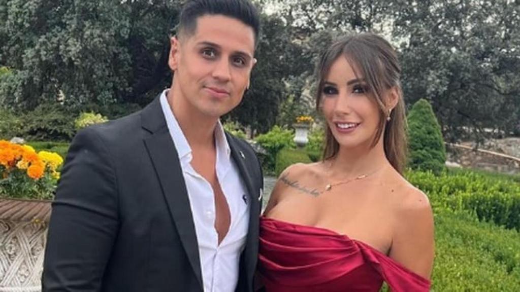 Fani y su expareja Cristopher.