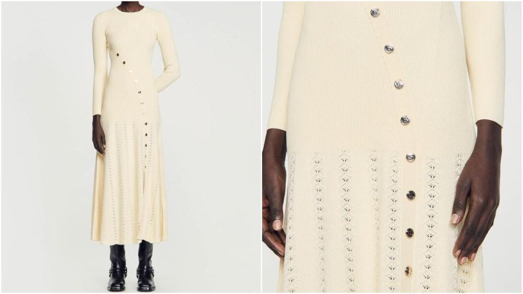 Vestido de Sandro Paris.