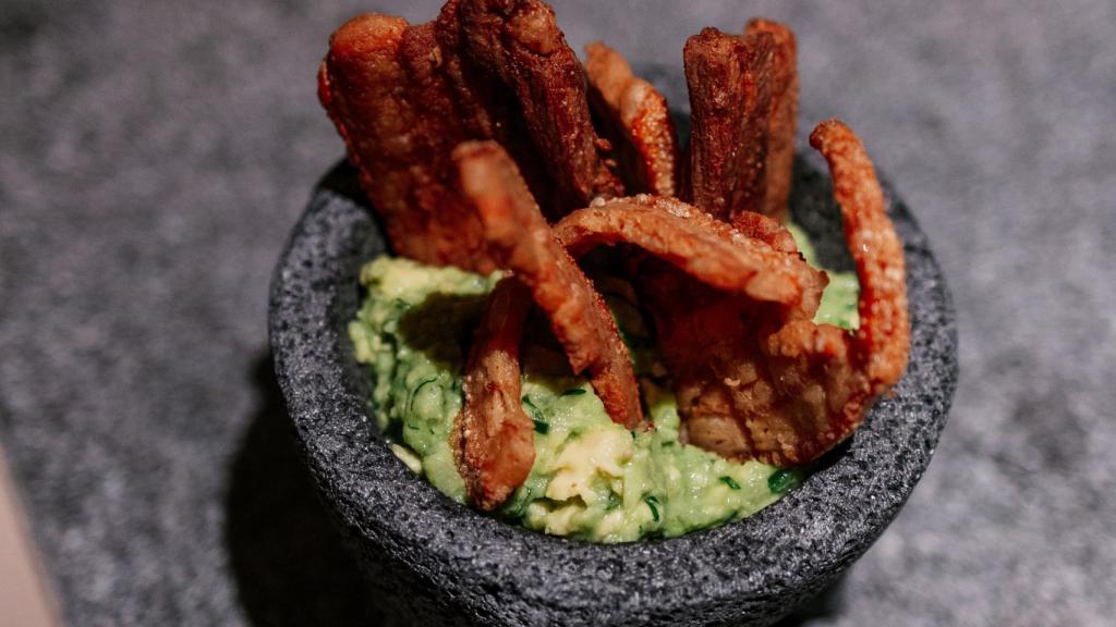 Guacamole tradicional.