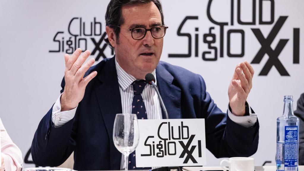 El presidente de la patronal, Antonio Garamendi