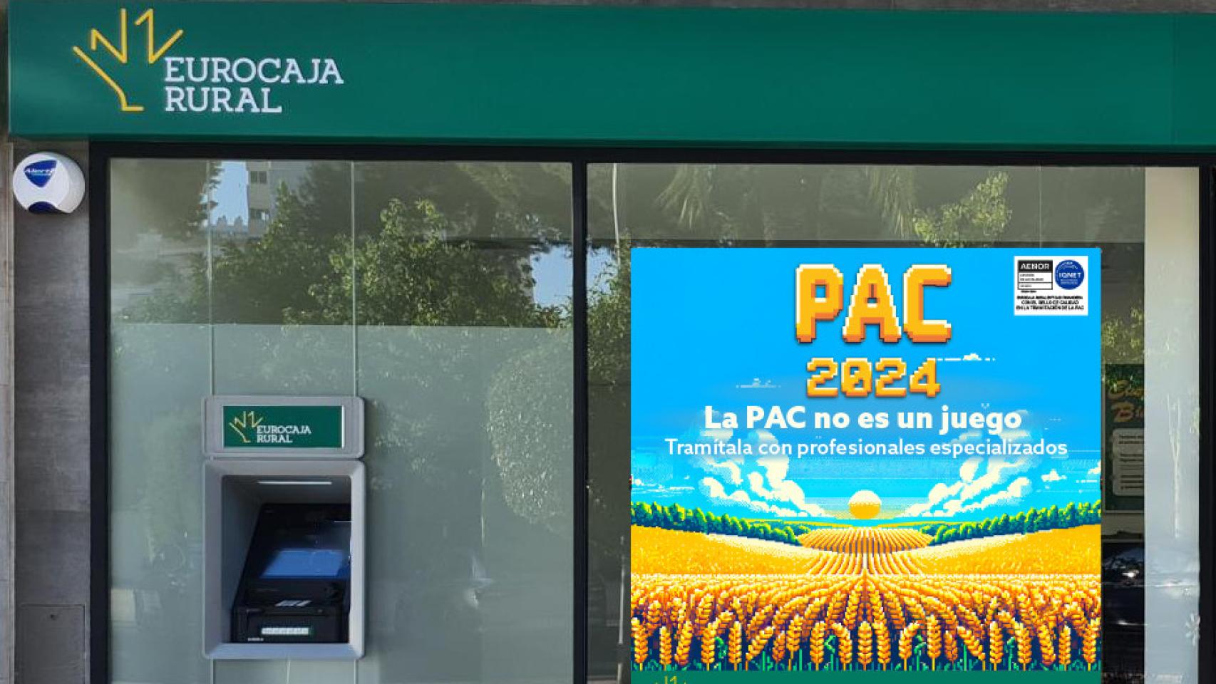 Imagen de una oficina de Eurocaja Rural