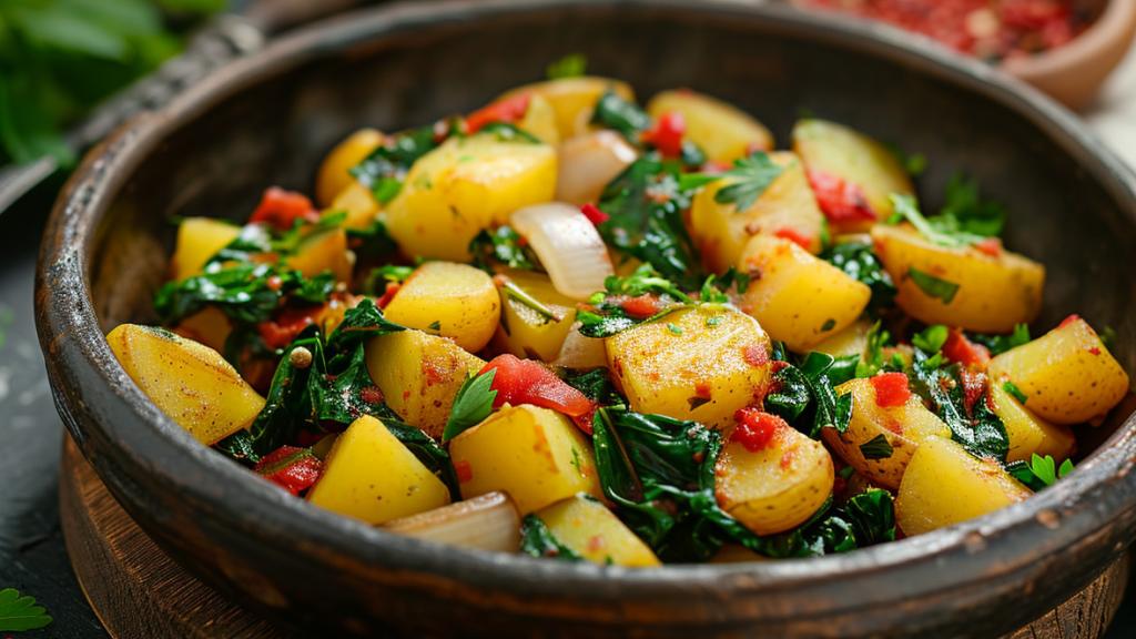 Receta de acelgas a la extremeña.