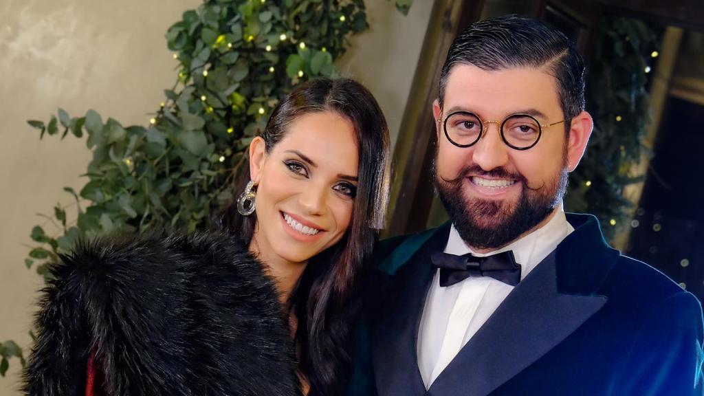 Manu Sánchez y su prometida, Lorena, en una imagen reciente de las redes.