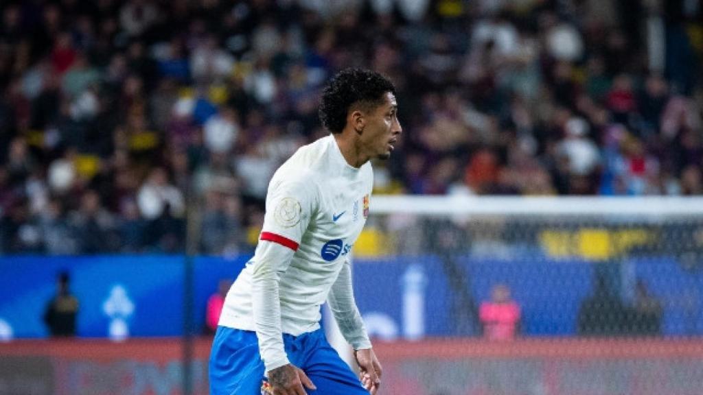 Raphinha, frente a Osasuna.