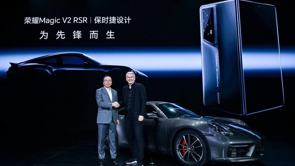 Honor y Porsche han colaborado para crear un móvil plegable