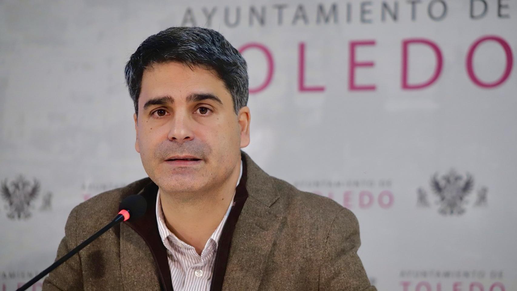 Juan José Alcalde, portavoz del equipo de Gobierno de Toledo. Foto: Ayuntamiento.