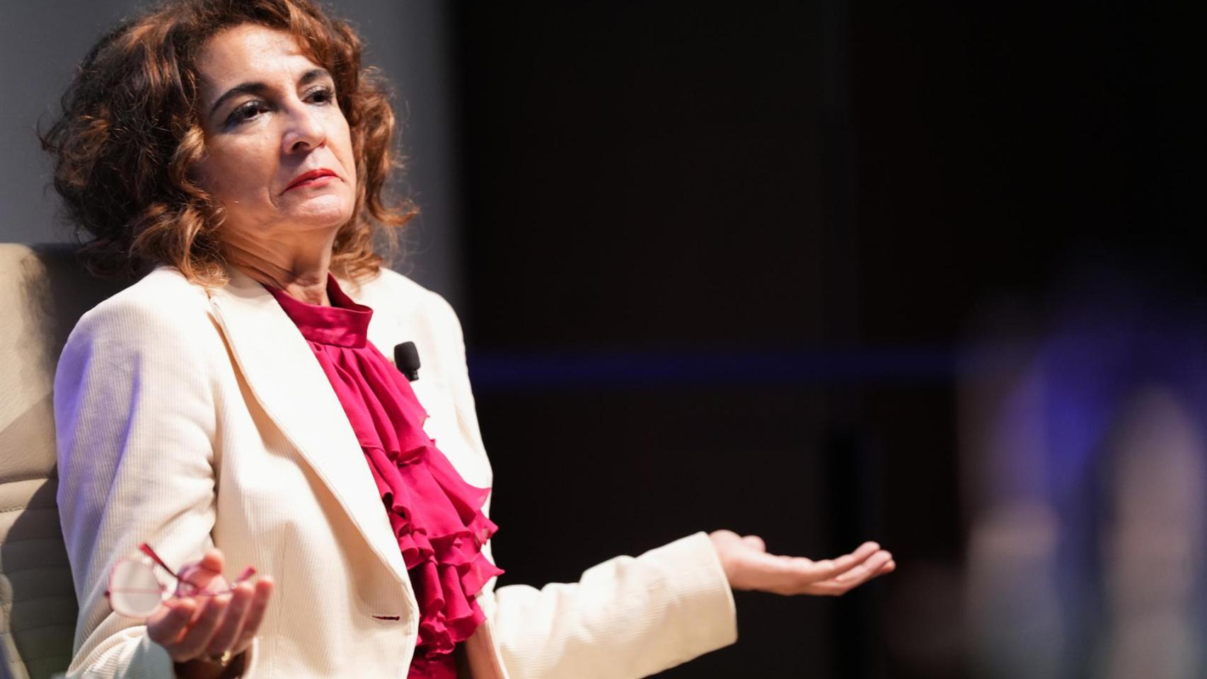 La vicepresidenta primera del Gobierno, María Jesús Montero.