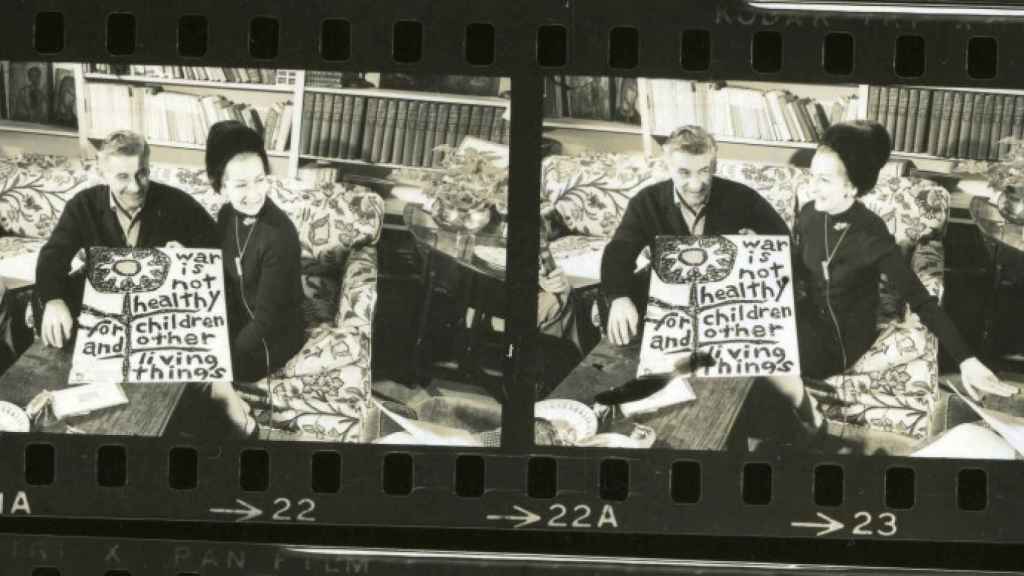 Felicia pprotagonizó una campaña contra la guerra de Vietnam.