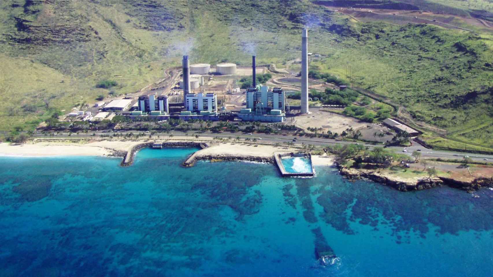 Antigua central eléctrica de carbón de Oahu