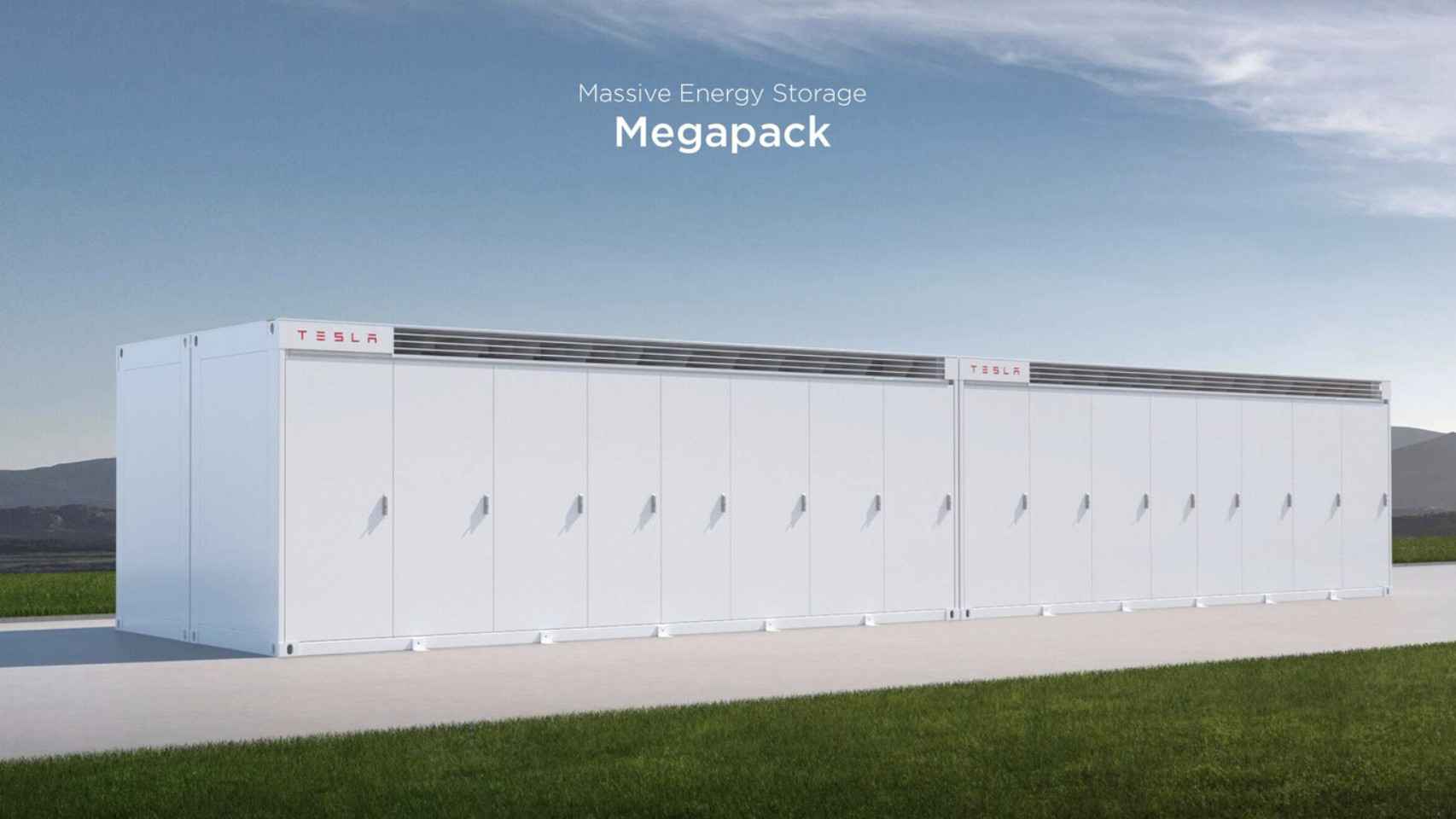 Las baterías Tesla Megapack