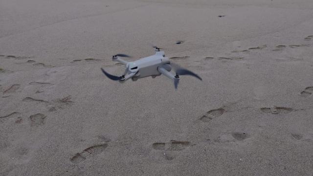 Un dron permitirá a Arteixo (A Coruña) localizar las zonas con mayor acumulación de pellets
