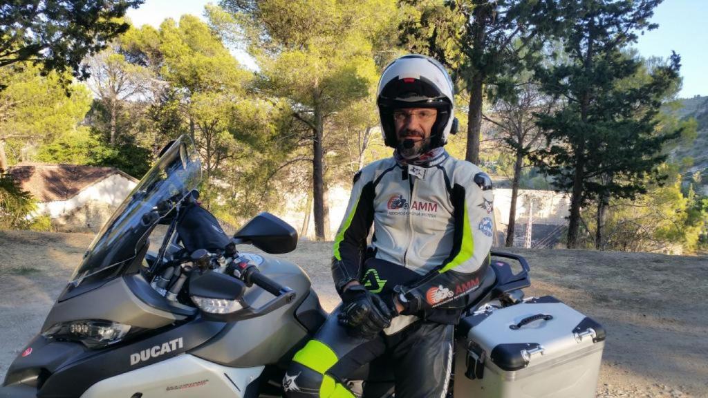 Juan Manuel Reyes, presidente de la Asociación Nacional de Motoristas.