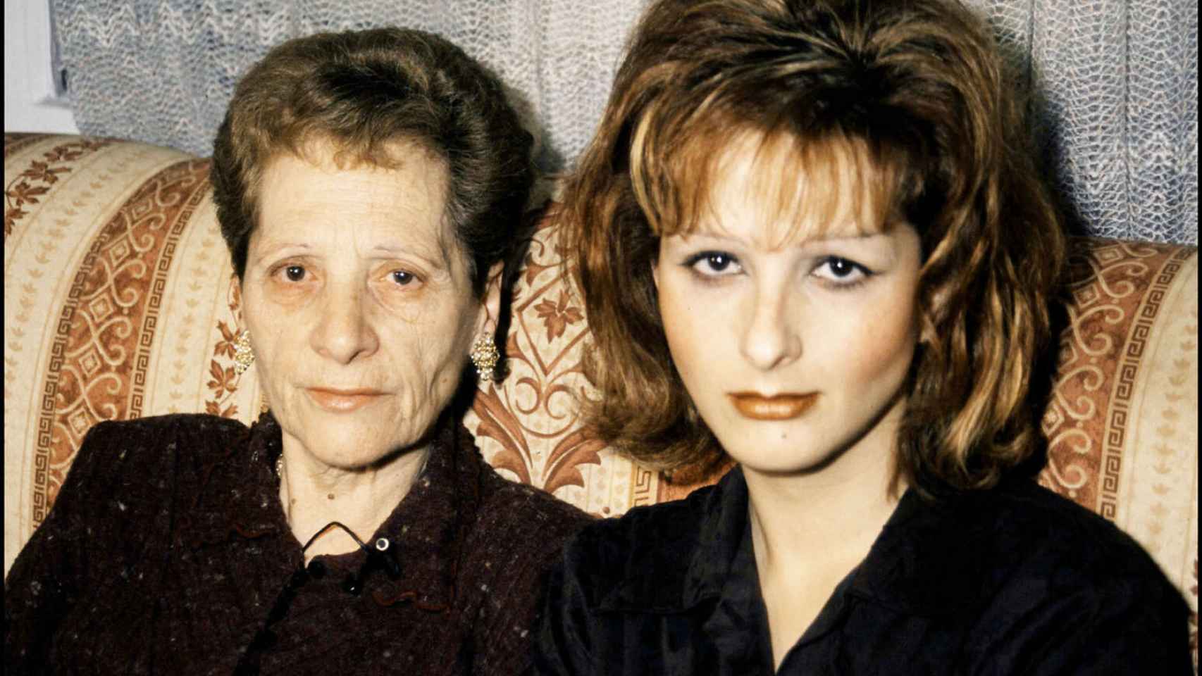 Tamara y su madre Margarita Seisdedos.