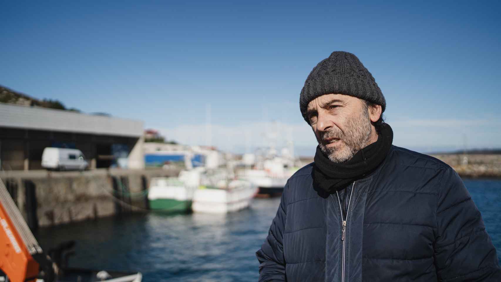 David Castro, gerente de la Cofradía de Pescadores de Muxía