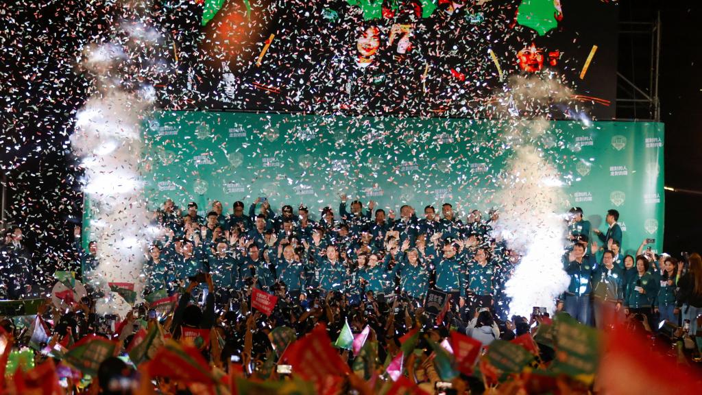 El presidente electo de Taiwán, Lai Ching-te, tras la victoria en las elecciones presidenciales, en Taipei, Taiwán.