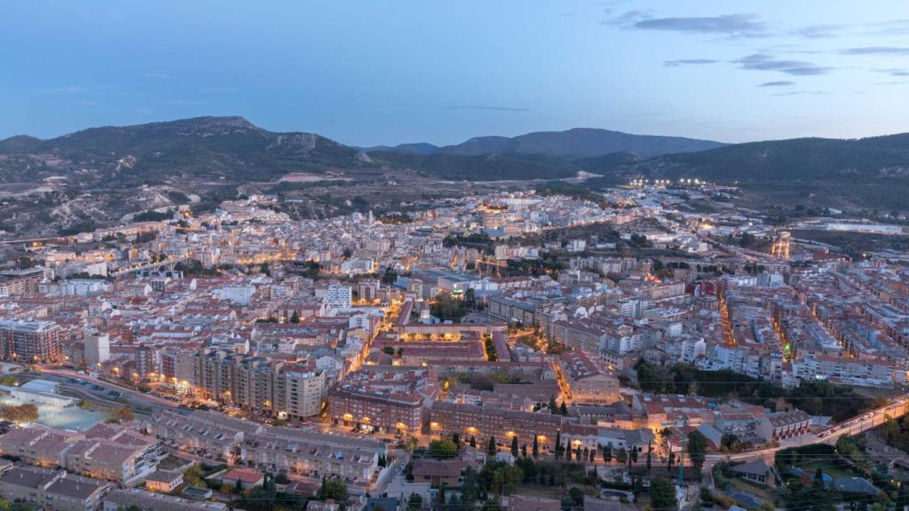 Vistas de la ciudad de Alcoy.