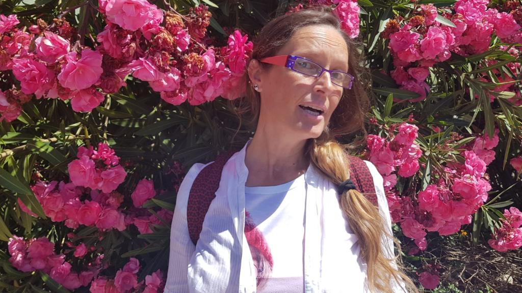 María del Carmen, en una imagen reciente, cedida por su marido, Cayetano García.