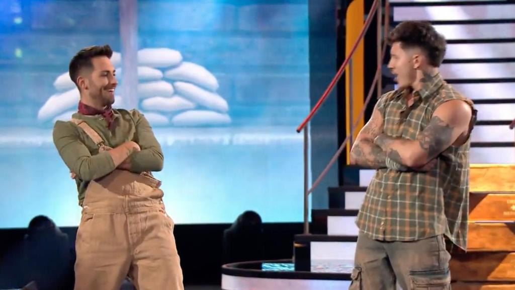 Jonan Wiergo y Pablo Díaz en 'Bailando con las estrellas'.