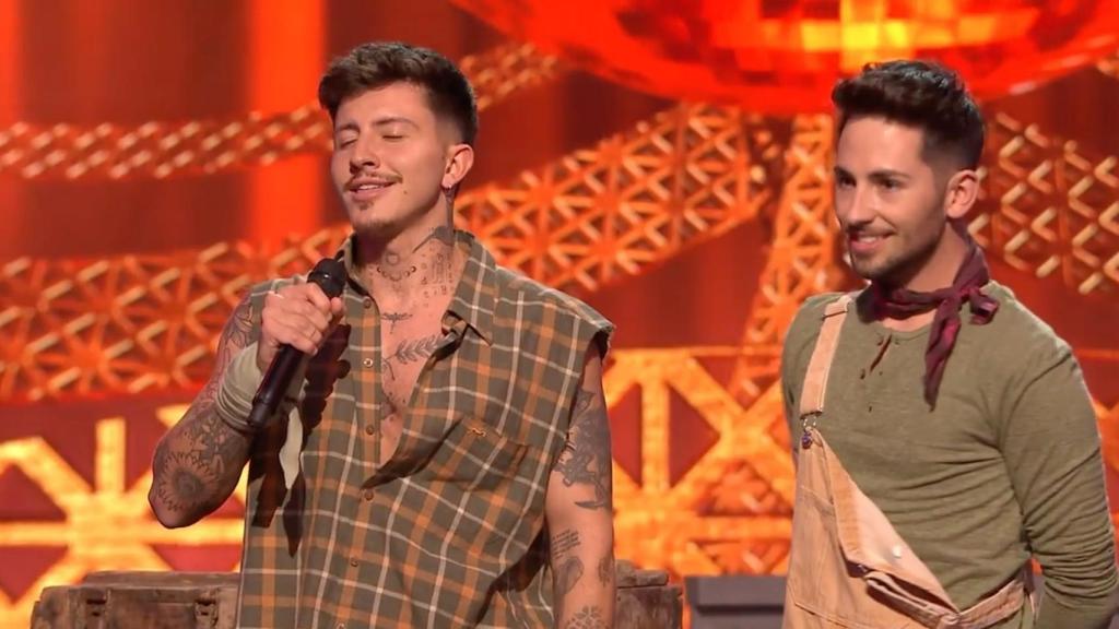 Jonan Wiergo y Pablo Díaz en 'Bailando con las estrellas'.