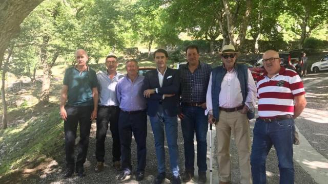 magen de archivo de una visita del consejero al Parque Nacional de Picos de Europa