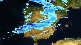 Mapa radar de las precipitaciones en España
