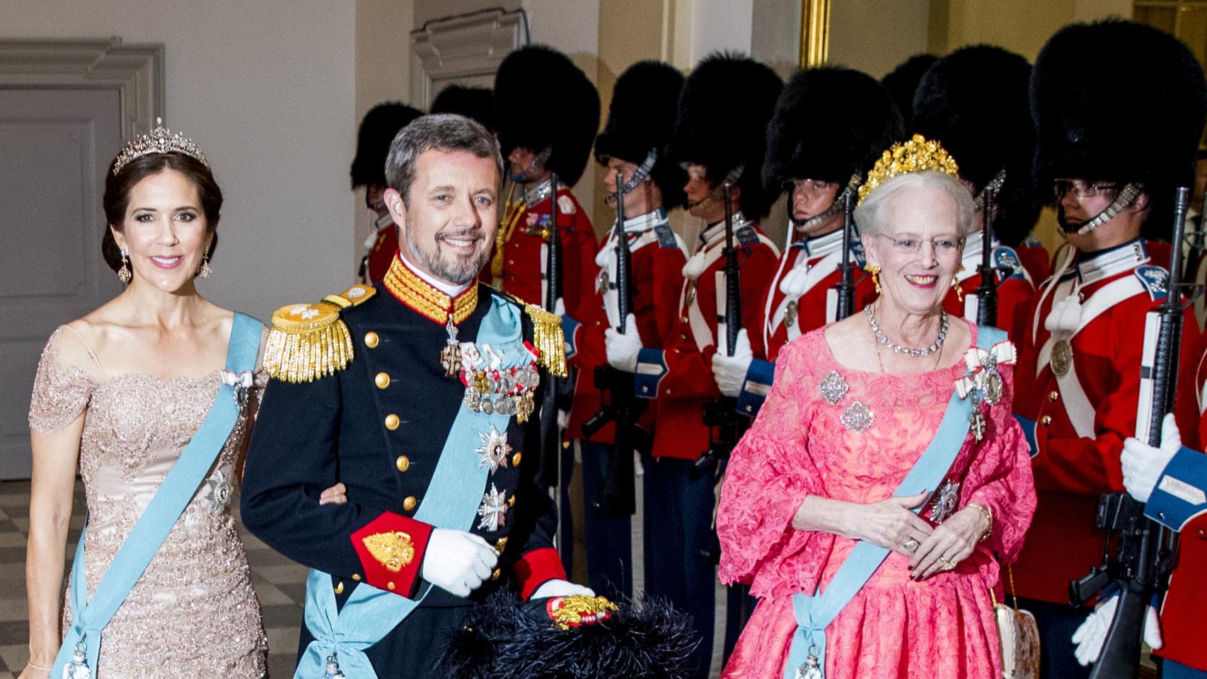 Mary Donaldson, Margarita II y Federico X.