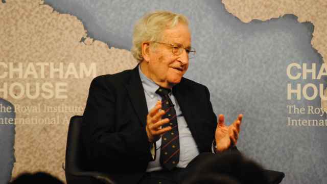 Noam Chomsky. Foto: Chatham House, Londres