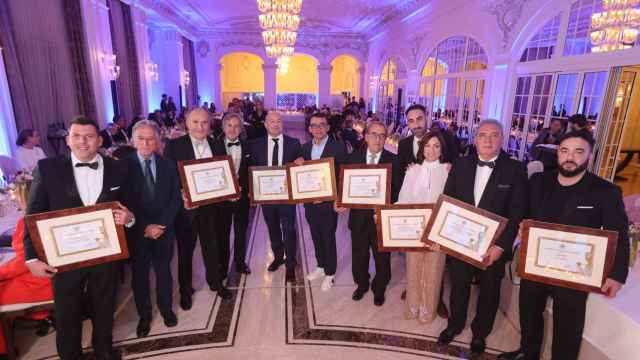 Fotografía de los restaurantes y profesionales premiados por la Academia Gastronómica de Málaga.