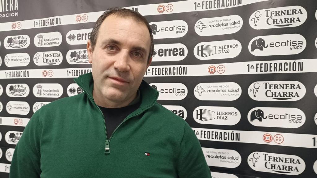 Roberto Pescador, presidente de Unionistas de Salamanca