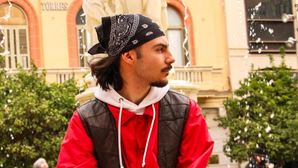 Desmelenao posando para El Español de Málaga