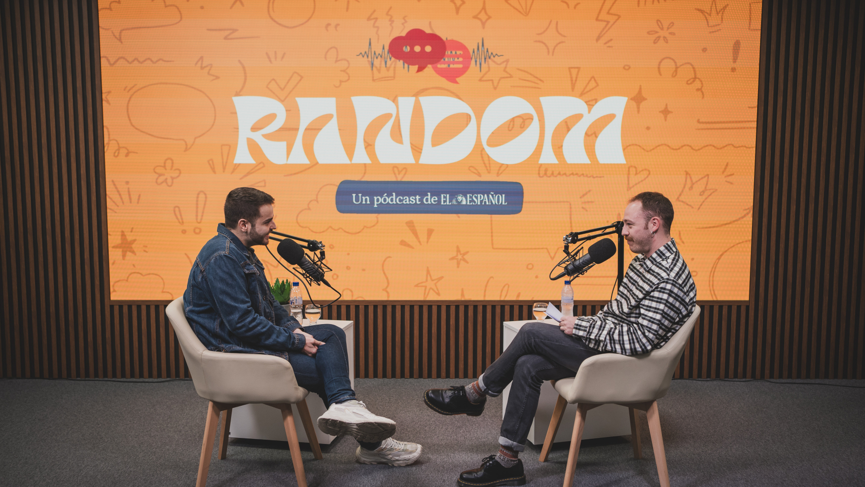 Ger, entrevistado en el segundo episodio de Random, pódcast presentado por Jose Verdugo
