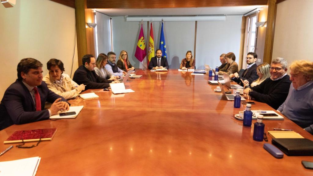 Imagen de la reunión del Grupo Parlamentario reunión del Grupo Parlamentario Popular