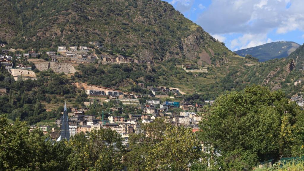 Imagen de Escaldes (Andorra) en verano.