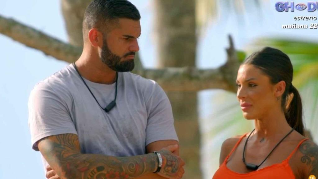 Alba y Rober en el programa.