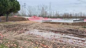 Actual estado del skate park de Zamora